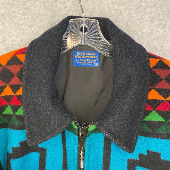 Pendleton Multicolor Bomber Jacket - Picture 10 of 16
